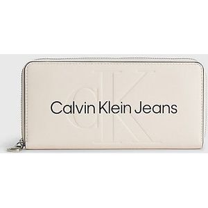 Calvin Klein, Wallets Cardholders Beige, Dames, Maat:ONE Size