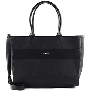 Calvin Klein, Tassen, Dames, Zwart, ONE Size, Dagelijk Geklede Shopper Tas