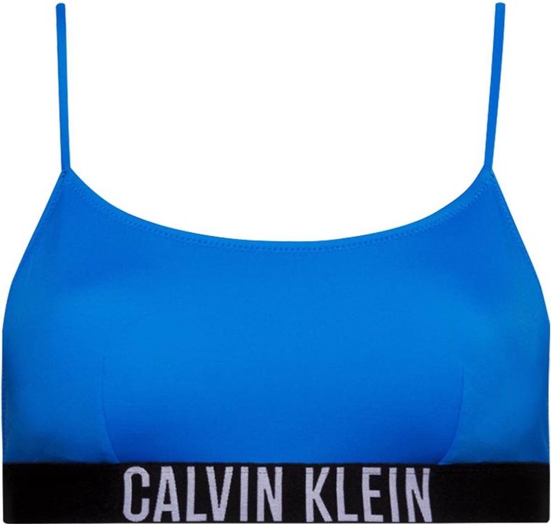 Calvin Klein - Intense Power - Bralette Bikinitop - Zwart