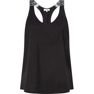Calvin Klein - Dames Singlet - Mouwloze Top - Zwart - Katoen