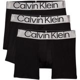 Calvin Klein - STEEL MICRO - Boxershorts - 3-pack - Lang - Gerecycled Polyester