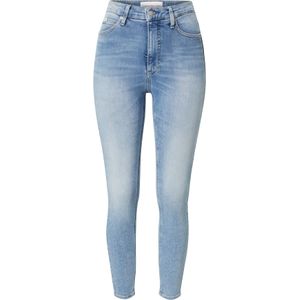 Calvin Klein - Skinny Fit Jeans - Denim Light - Hoog Taillehoogte - Five-Pocketsmodel