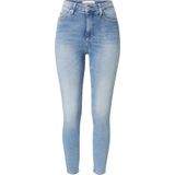 Calvin Klein Jeans Hoge taille, super skinny enkelbroek voor dames, Denim Light