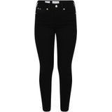 Calvin Klein - Jeans - Zwart - Denim - Skinny - Mid Waist