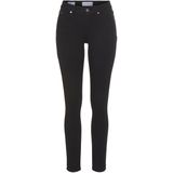 Calvin Klein - Jeans - Zwart - Denim - Skinny - Mid Waist