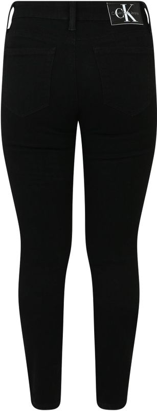 Calvin Klein - Jeans - Zwart - Denim - Skinny - Mid Waist