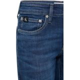 Calvin Klein - Slim Jeans - Donkerblauwe Vintage Wassing - Slim Fit