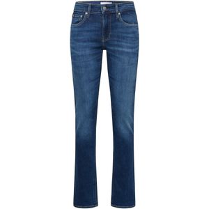 Calvin Klein - Slim Jeans - Donkerblauwe Vintage Wassing - Slim Fit