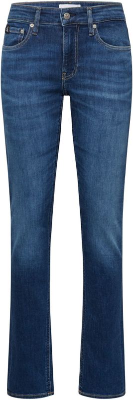 Calvin Klein - Slim Jeans - Donkerblauwe Vintage Wassing - Slim Fit