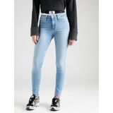 Calvin Klein - Skinny Fit Jeans - Blauw - Katoen/Gerecycled Katoen/Elastaan