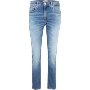 Calvin Klein - Slim Fit Spijkerbroek - Blauw - Katoen