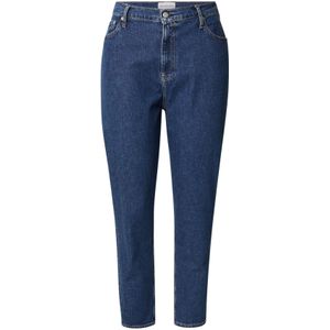 Calvin Klein Jeans Mom Fit Spijkerbroek Blauw 24 Vrouw