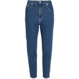 Calvin Klein Jeans Mom Fit Spijkerbroek Blauw 24 Vrouw