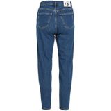 Calvin Klein Jeans Mom Fit Spijkerbroek Blauw 24 Vrouw