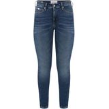 Calvin Klein - Mid Rise Skinny - Jeans - Donkerblauw - Stretch Denim Katoen