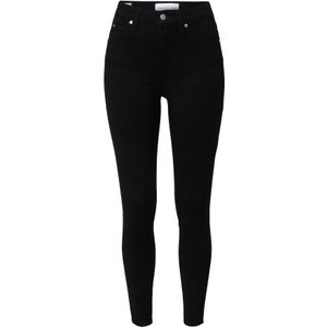 Calvin Klein - Super Skinny Jeans - Zwart - Stretch Denim - Hoge Taille