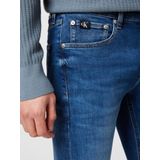 Calvin Klein - Slim Tapered Jeans - Donkerblauw - Stretch Denimkatoen