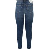 Calvin Klein - Mid Rise Skinny - Jeans - Donkerblauw - Stretch Denim Katoen