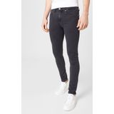 Calvin Klein - Skinny Jeans - Donkergrijze Wassing - Stretch Denimkatoen