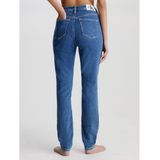 Calvin Klein - High Rise Skinny Jeans - Donkerblauw - Stretch Denimkatoen