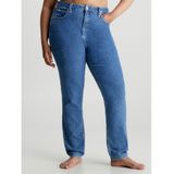Calvin Klein - High Rise Skinny Jeans - Donkerblauw - Stretch Denimkatoen