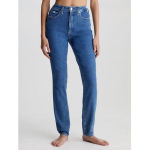 Calvin Klein - High Rise Skinny Jeans - Donkerblauw - Stretch Denimkatoen