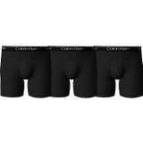 CALVIN KLEIN 000NB2570A Boxershorts - Zwart - Katoen - 3-Pack