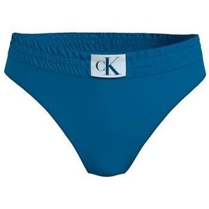 Calvin Klein Bikini zwemmen voor dames, Blauw (Unity Blue), XS