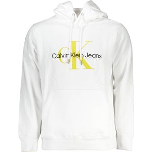 Calvin Klein - Monogram Hoodie - Katoen Fleece - Regular Fit