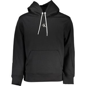 Calvin Klein - Hoodie - Zwart - Fleece