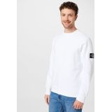 Calvin Klein - Sweatshirt - Zwart - Sweatstof - Ronde Hals, Lange Mouw, Normale Pasvorm