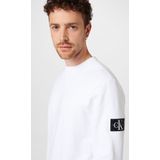 Calvin Klein - Sweatshirt - Zwart - Sweatstof - Ronde Hals, Lange Mouw, Normale Pasvorm