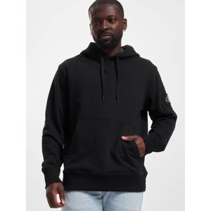 Calvin Klein Hoodie - Zwart - Met Logopatch en Capuchon