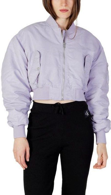 Calvin Klein Jeans - Bomberjack - Lila - 100% Polyamide