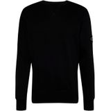 Calvin Klein - Sweatshirt - Zwart - Effen - Lange Mouw