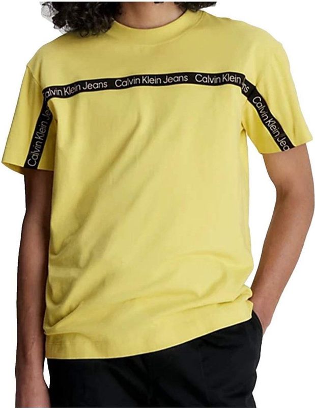 T-shirt met logo tape