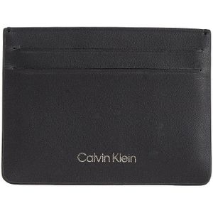 Calvin Klein Re-Lock Driebladige Md PBl portefeuilles voor dames, zwart., Eén maat
