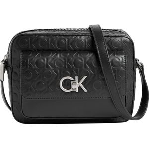 Calvin Klein Re-Lock Zwarte Crossbody Tas K60K610921BAX