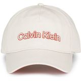Calvin Klein Geborduurde Bb Cap Heren, Stony Beige