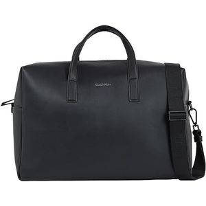 Calvin Klein Heren Holdall reistas handbagage, zwart (ck zwart), één maat, Zwart (Ck Zwart), Eén maat