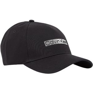 Calvin Klein Heren Move 3D Logo BB Cap, Ck Zwart, OS, zwart., One Size