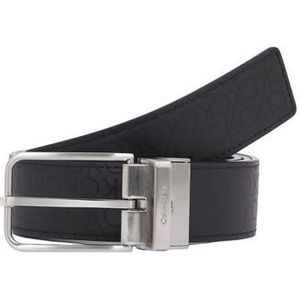 Verstelbare riem en omkeerbaar, 3,5 cm CALVIN KLEIN. Polyester materiaal. Maten 105 cm. Zwart kleur