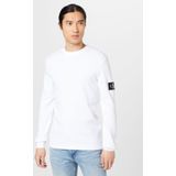 Calvin Klein - J30J323485 - Sweatshirt - Wit - Lange Mouwen - Biologisch Katoen