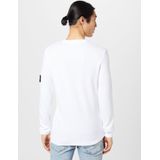 Calvin Klein - J30J323485 - Sweatshirt - Wit - Lange Mouwen - Biologisch Katoen