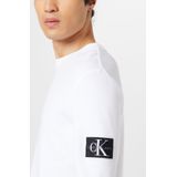 Calvin Klein - J30J323485 - Sweatshirt - Wit - Lange Mouwen - Biologisch Katoen