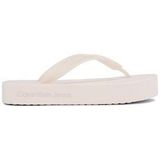 Calvin Klein Teenslippers BEACH SANDAL FLATFORM LOGO voor uitstapjes naar het strand