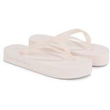 Calvin Klein Teenslippers BEACH SANDAL FLATFORM LOGO voor uitstapjes naar het strand