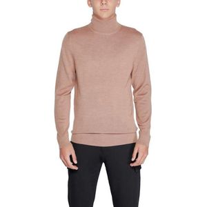 Calvin Klein Coltrui Sweater In Caramel Heather