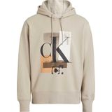 Calvin Klein - Connected Layer Land Hoodie - Plaza Taupe