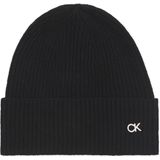 Calvin Klein Dames RE-Lock Beanie/Sjaal Giftpacks, Ck Zwart, One Size, zwart., one size